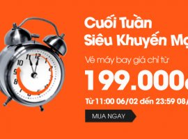 Vé máy bay khuyến mãi tháng 3 của Jetstar chỉ từ 199k