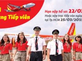 Ngày hội tuyển dụng tiếp viên của Vietjet năm 2015