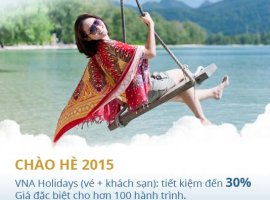 Vé máy khuyến mãi tháng 4 của Vietnam Airlines