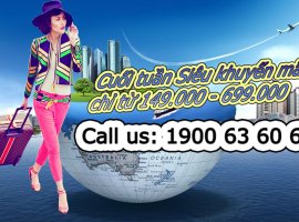 Vé máy bay khuyến mãi cuối tuần 199k Jetstar