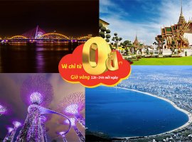 Vietjet tung 2 triệu vé máy bay khuyến mãi 0 đồng tháng 3