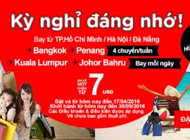 Vé máy bay khuyến mãi hè đi Đông Nam Á chỉ từ 7 USD