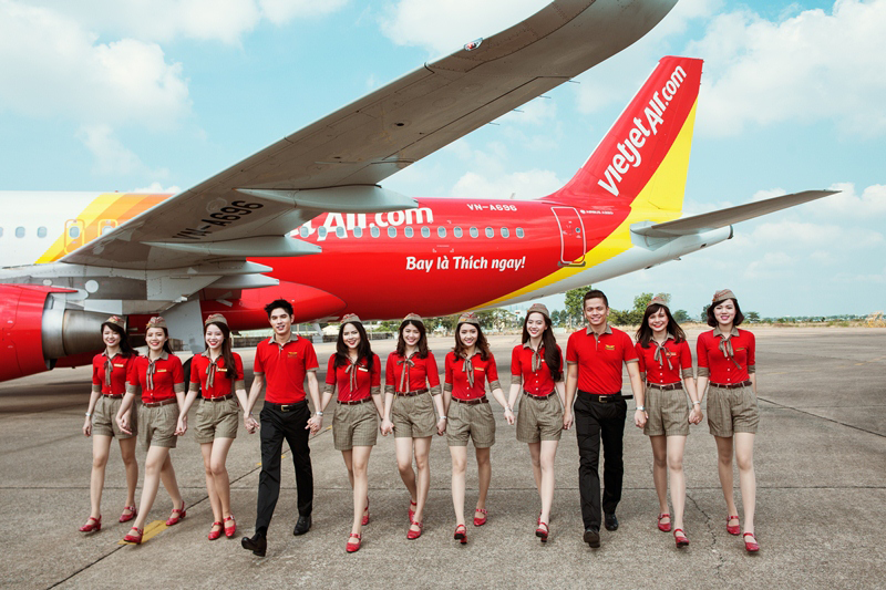 Vietjet Air - hãng hàng không giá rẻ