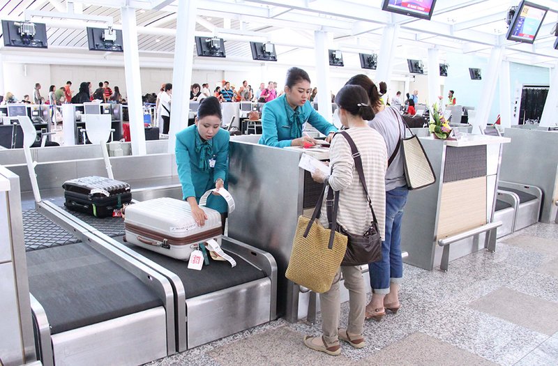 Thủ tục check in tại sân bay