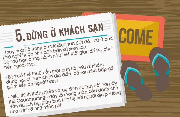 Mẹo vặt giúp bạn tiết kiệm tiền khi đi du lịch