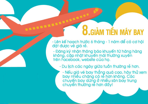 Mẹo vặt giúp bạn tiết kiệm tiền khi đi du lịch