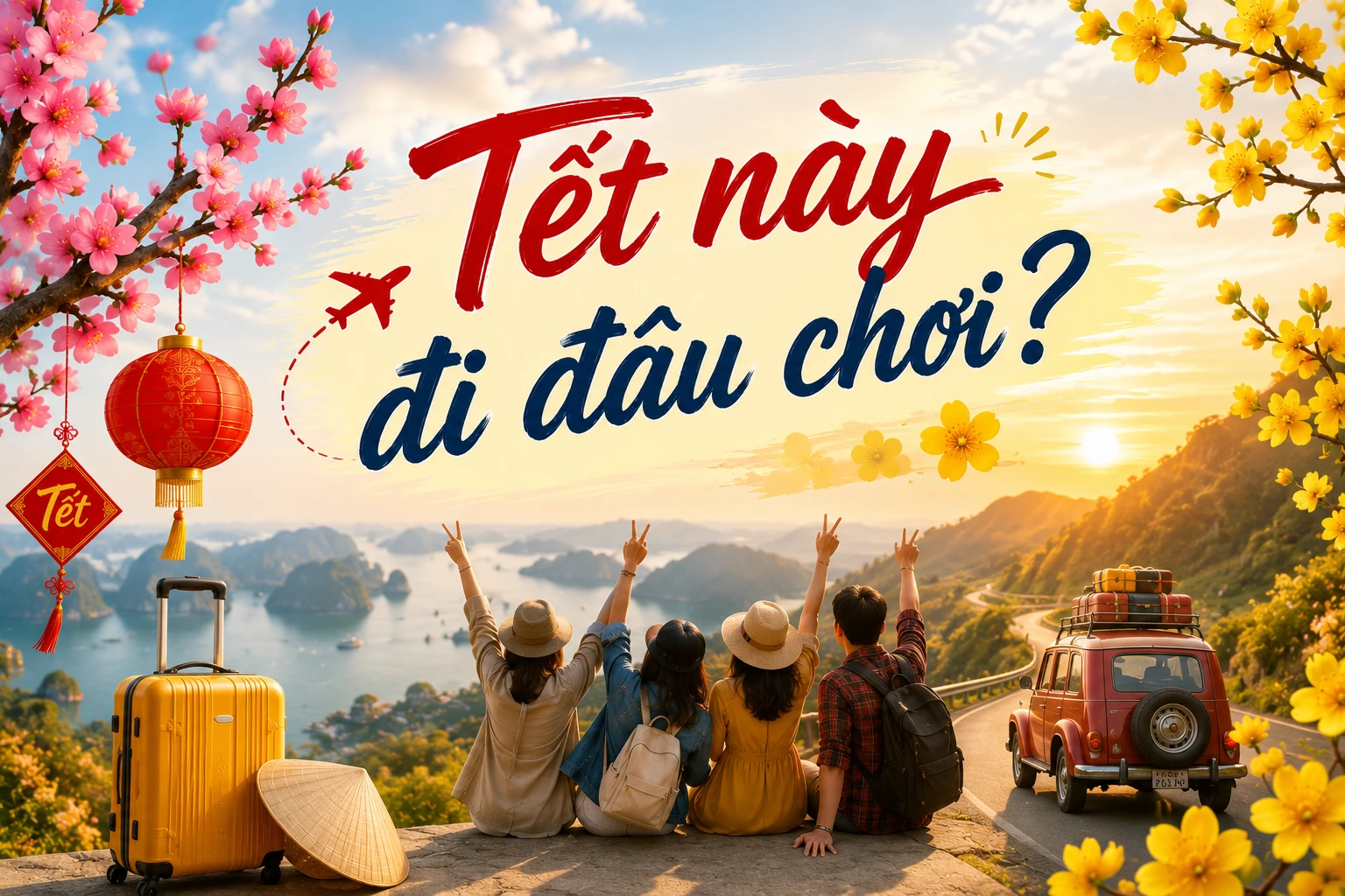 Tết này đi đâu chơi địa điểm gợi ý cho từng kiểu người
