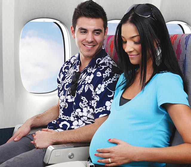 Quy định dành cho phụ nữ mang thai khi đi máy bay