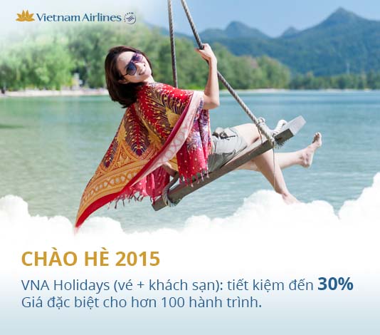 Vé máy khuyến mãi tháng 4 của Vietnam Airlines