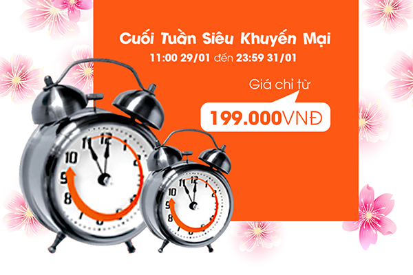 Jetstar khuyến mãi toàn mạng bay chỉ 199k