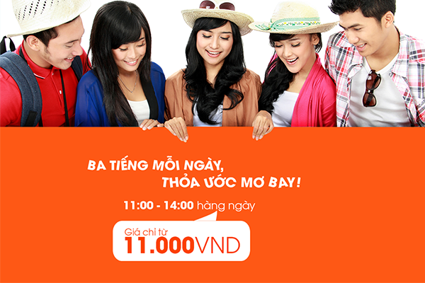 Vé máy bay khuyến mãi đi Bangkok chỉ 11000 đồng