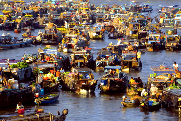 Vé máy bay khuyến mãi đi thăm Cần Thơ sông nước