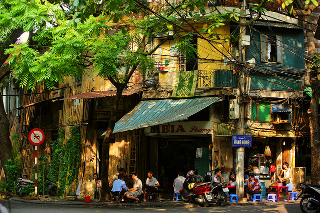Phố cổ ở Hà Nội