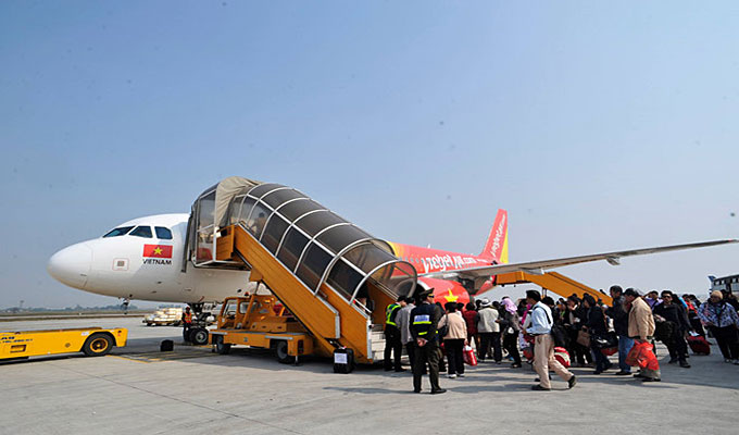 thủ tục đi máy bay Vietjet