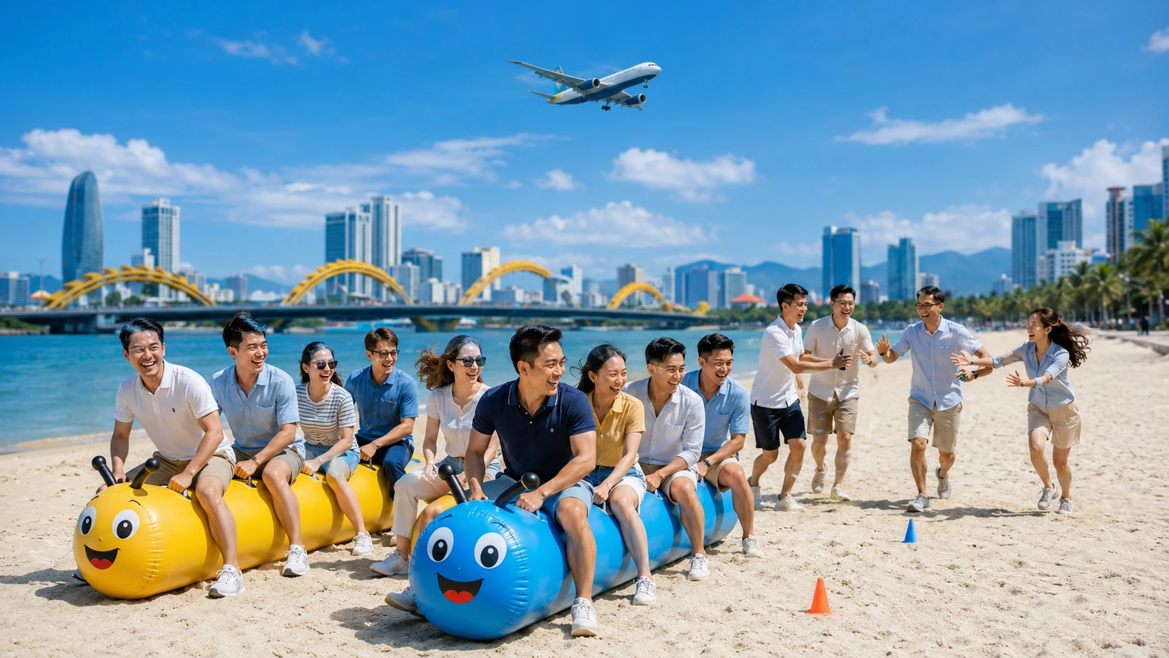 Vé máy bay Sài Gòn Đà Nẵng team building, đoàn gia đình và nghỉ dưỡng biển