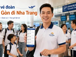 Đặt vé máy bay đoàn đi Nha Trang từ TP.HCM