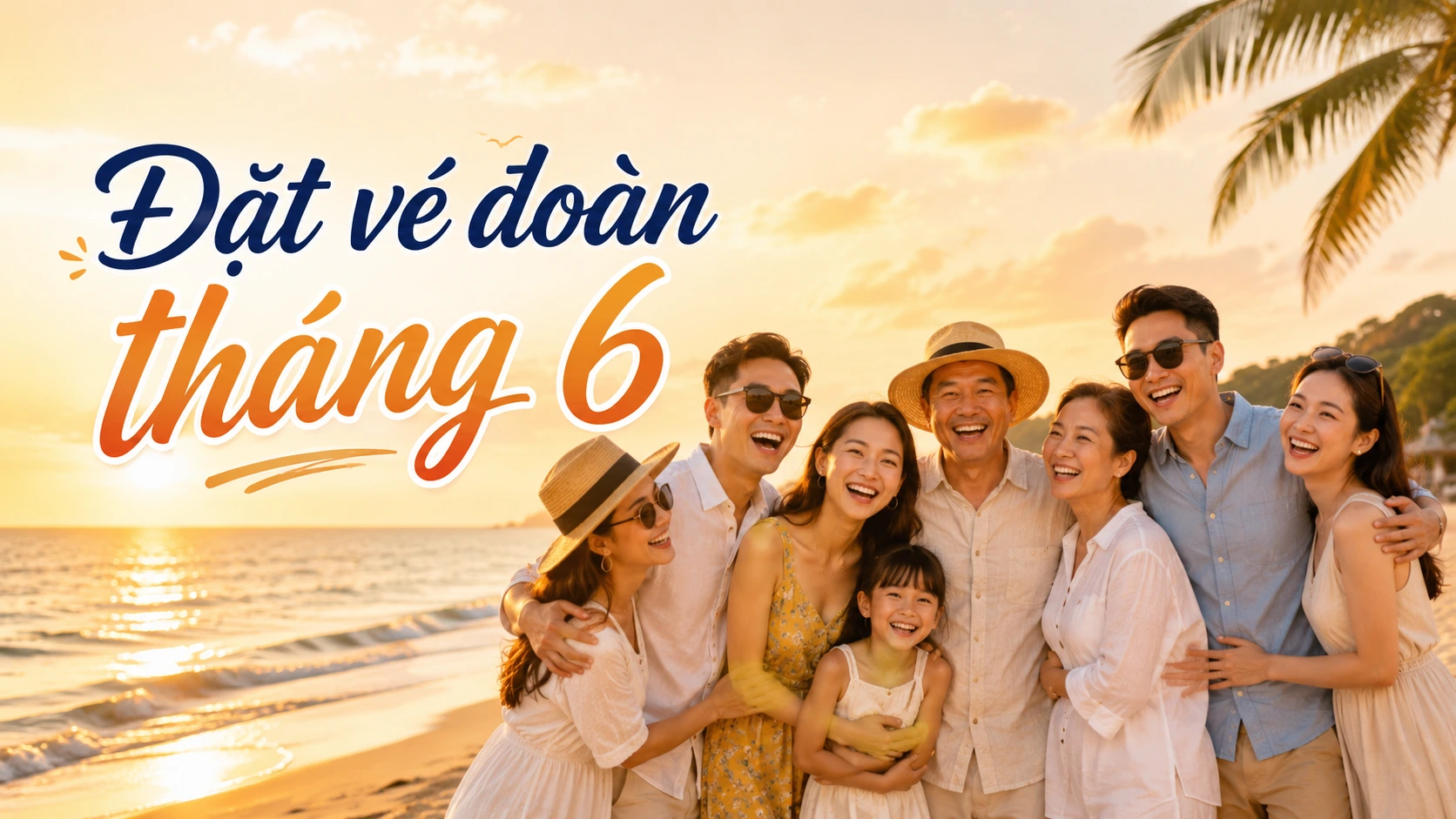 Đặt vé đoàn tháng 6