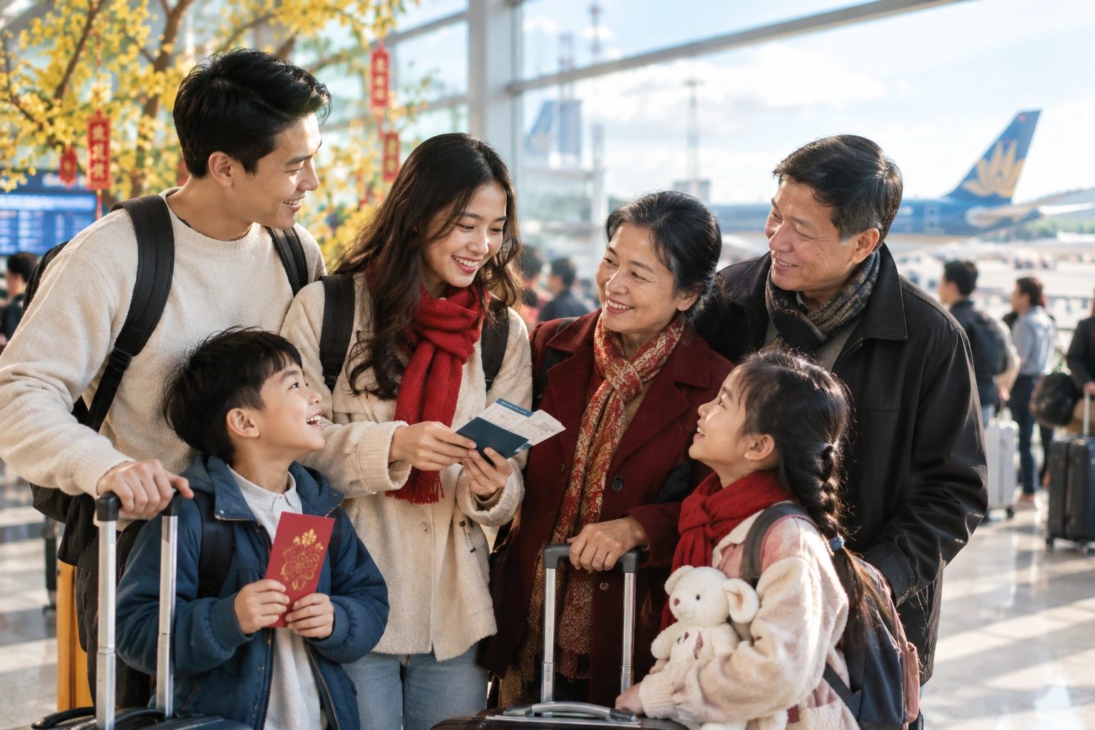 Mẹo săn vé tiết kiệm cho gia dình